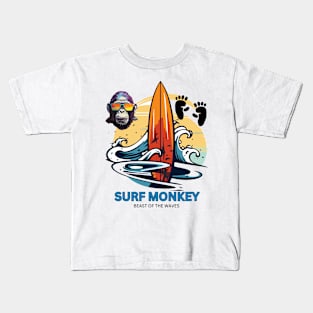 Surf Monkey Kids T-Shirt